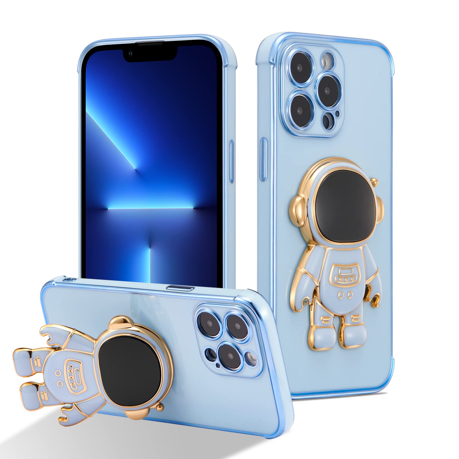 Amazon.com: RALEAVO for iPhone 15 Pro Max Case Cute 6D Astronaut